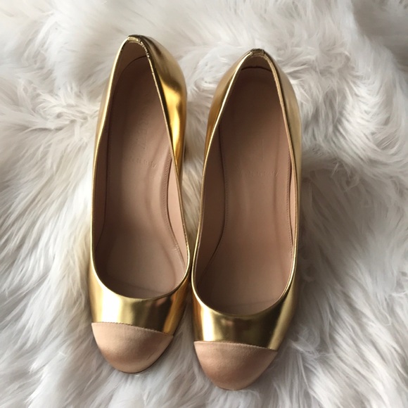 J. Crew Shoes - ⬇2X REDUCED! J.Crew gold Etta pumps